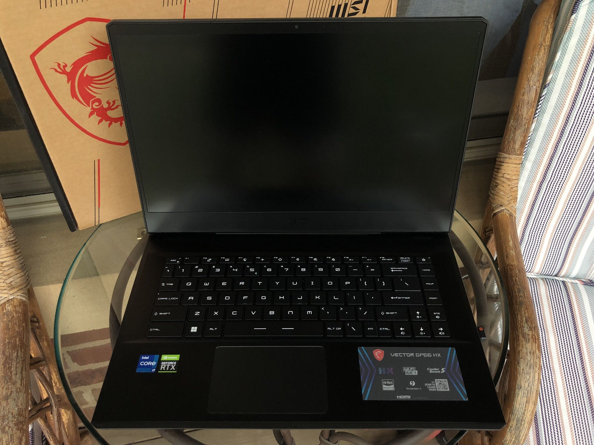 Gaming Laptop MSI - Vector 15.6 (Core i7HX - 32GB)