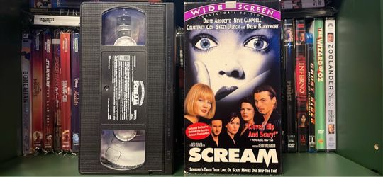 Scream 1, 2, & 3 VHS