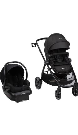 Maxi Cosi Zelia 5-in-1 Modular Travel System, Night Black