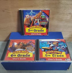 JumpStart Adventures 3rd, 4th & 5th Grade CD-ROMs
