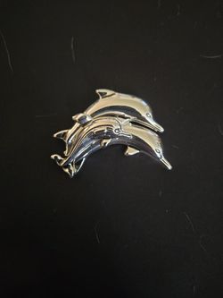 Dolphin Brooch 