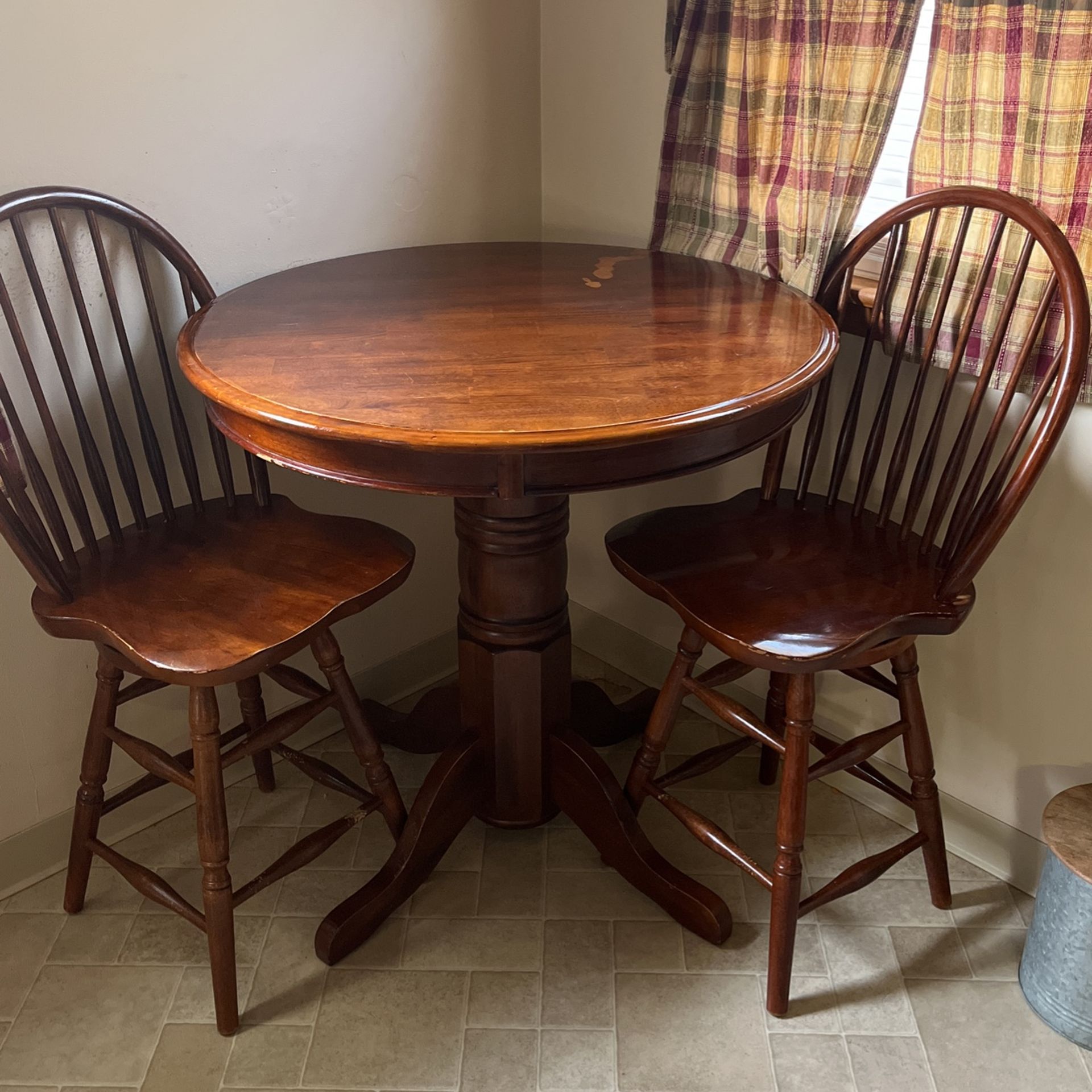 Real Wood Kitchen Table 