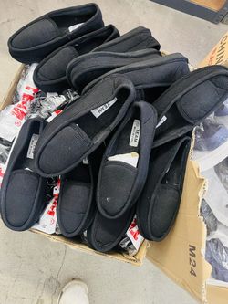 Black Slippers $7