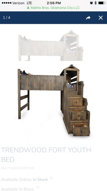 Trendwood Fort Bunk Bed With Storage For In Chino Ca Offerup Trendwood Fort Bunk Bed With Storage