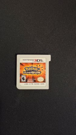 Pokémon Ultra Sun Nintendo 3DS Cartridge