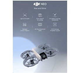  DJI NEO COMBO - PALM-SIZED 4K STABILIZED VIDEO DRONE 