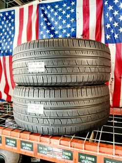 💰 Best deals are ca$h in person 2 USED TIRES 265/40R21 PIRELLI SCORPION VERDE ALL SEASON 265/40ZR21 GRAND TOURING LUXURY VEHICLE 265 40 21