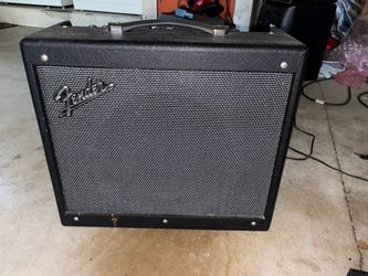 Fender Mustang GTX50 50W Modeling Guitar Amp + Fender GTX-7 Footswitc