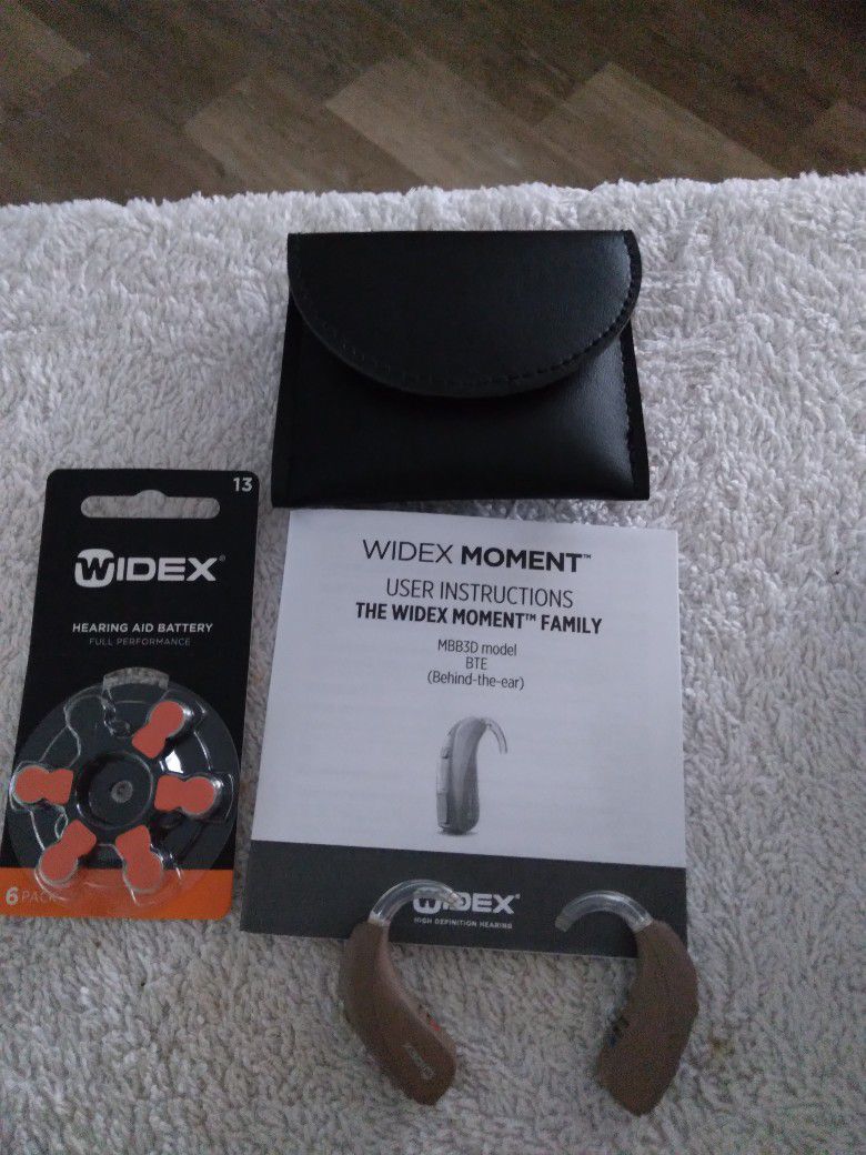 Widex Hearing Aids Cost 2000 Selling For 800
