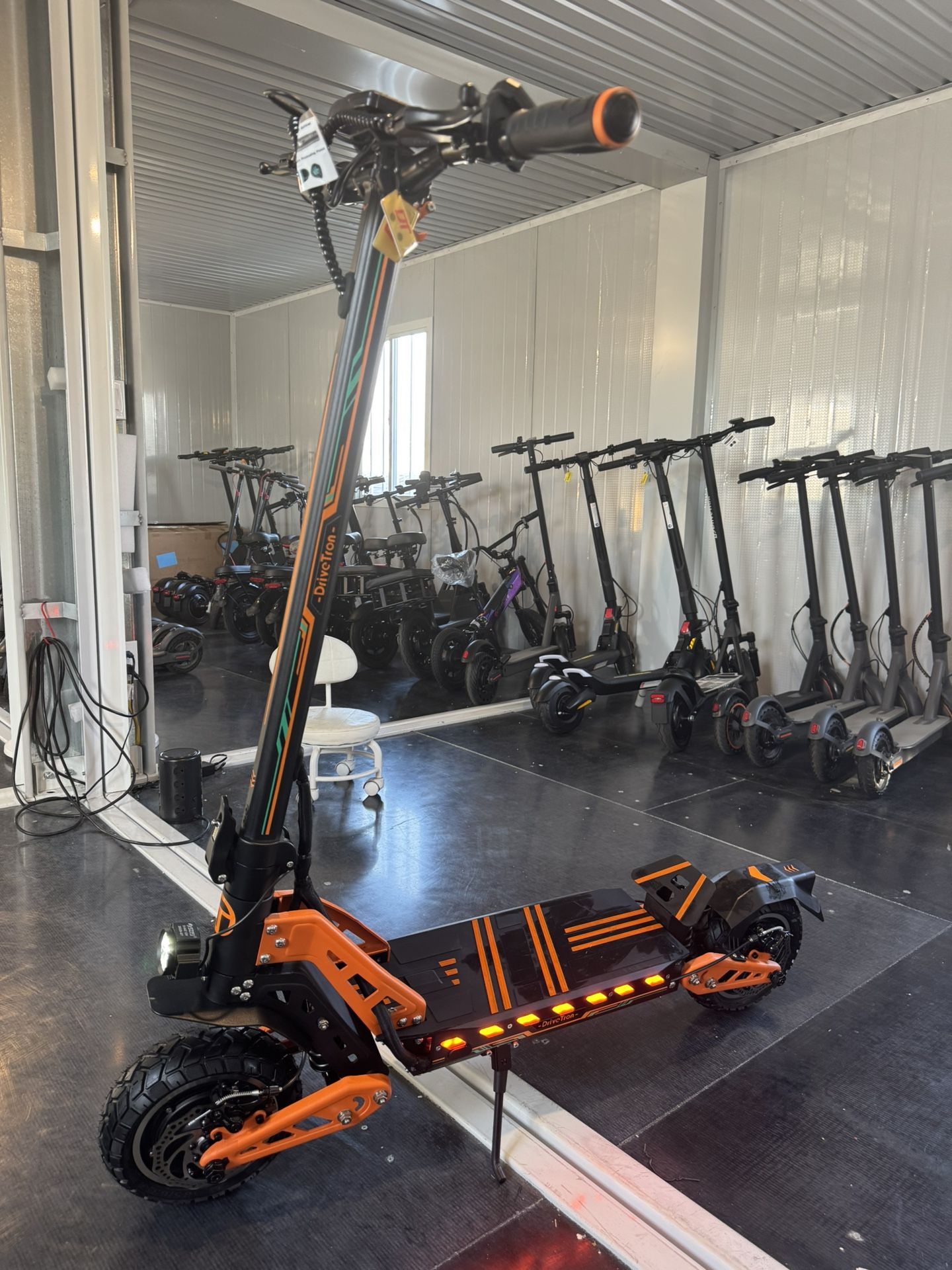 Dual-motor electric scooter