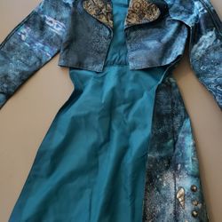 Disney Girl Holloween Pirate Costume 9/10 Cn 140/68