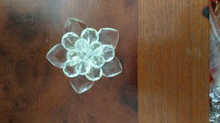 Vintage lucite brooch