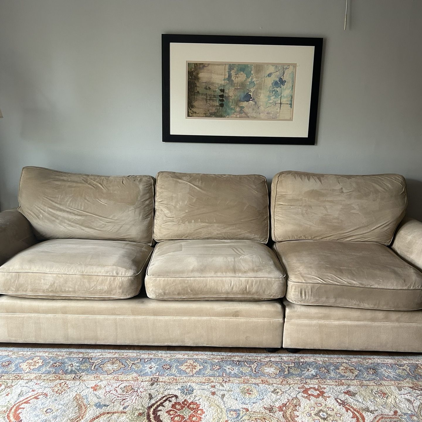 Pottery Barn Pearce Roll Arm Sofa 