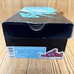 Nike SB Box Only For A Size 9 Crawfish