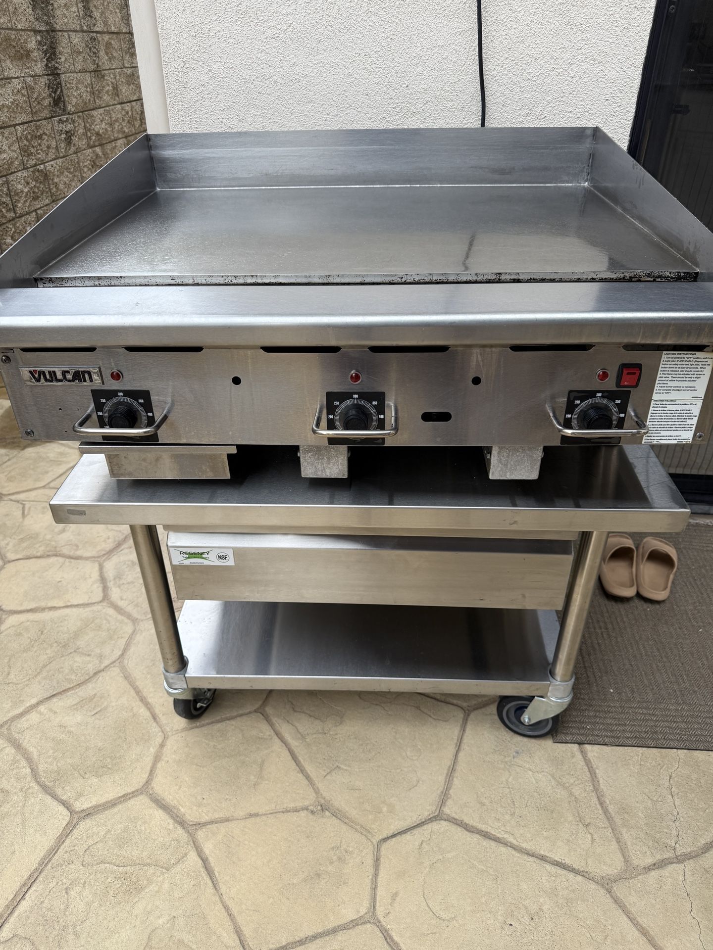 Vulcan 36 Inch Thermostatic Commercial Griddle