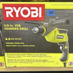 Ryobi Hammer Drill  5/8”