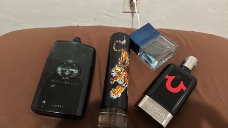 Men's Cologne Lot – Gucci, Ed Hardy, True Religion