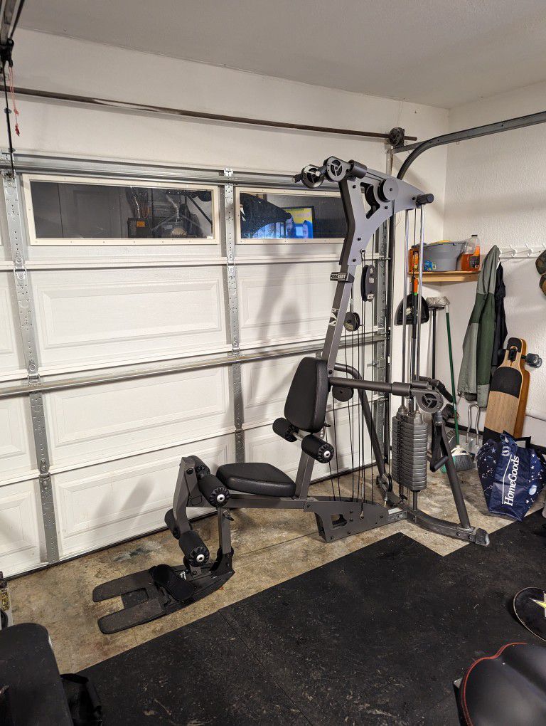 Home Gym Pulley System