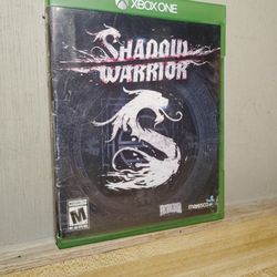 XBOX One Shadow Warrior 