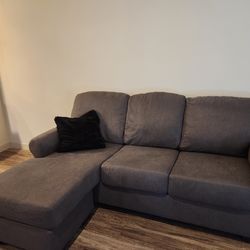 Grey L Couch For Sell