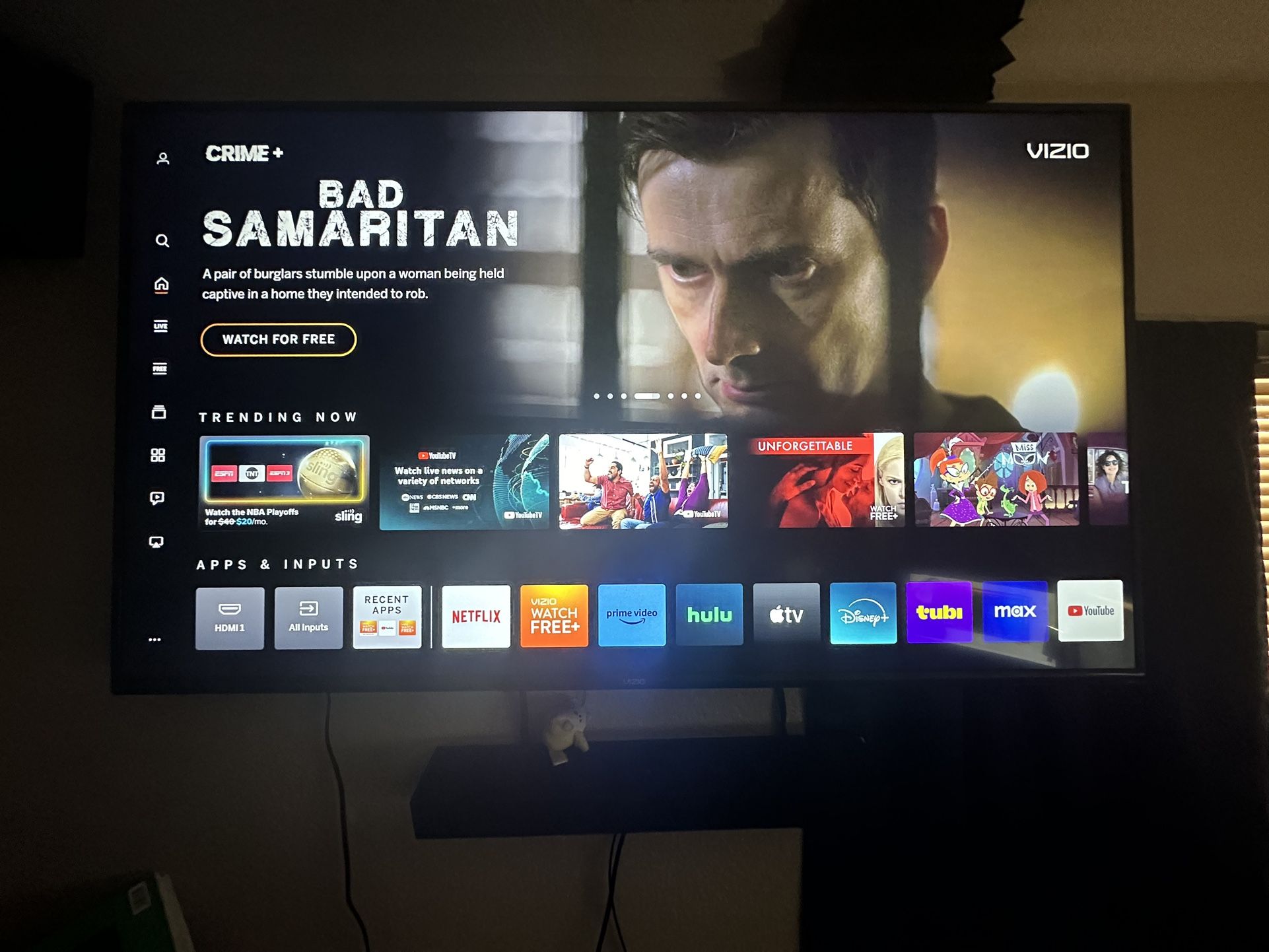 65 Inch 4k Vizio Smart Tv And Samsung Sound Bar
