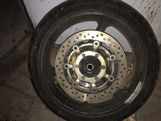 2001 Honda F4i front rim