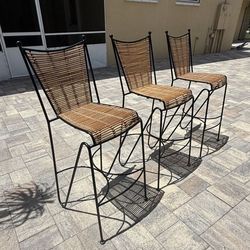 Vintage Pipsan Saarenin Swanson Bar Stools ,