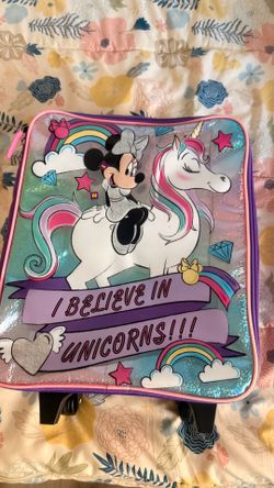 Kids mini mouse luggage