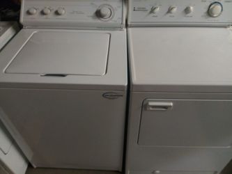 Washer and gas dryer they both work great