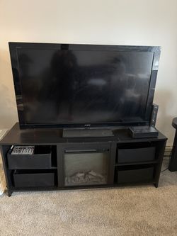 Tv Stand With Fireplace