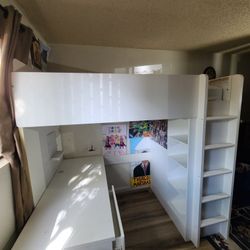 IKEA Loftbed with Desk
