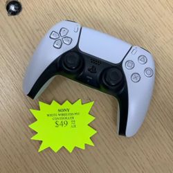 1003 Sony PS5 White Controller 528751