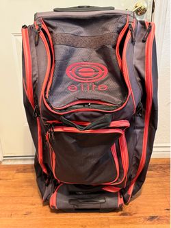 Baseball / Softball bag Elite Rolling Sports Equipment Bag