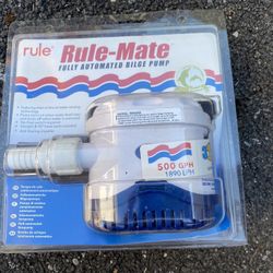 Rule Mate Fully Automated Bildge Pump