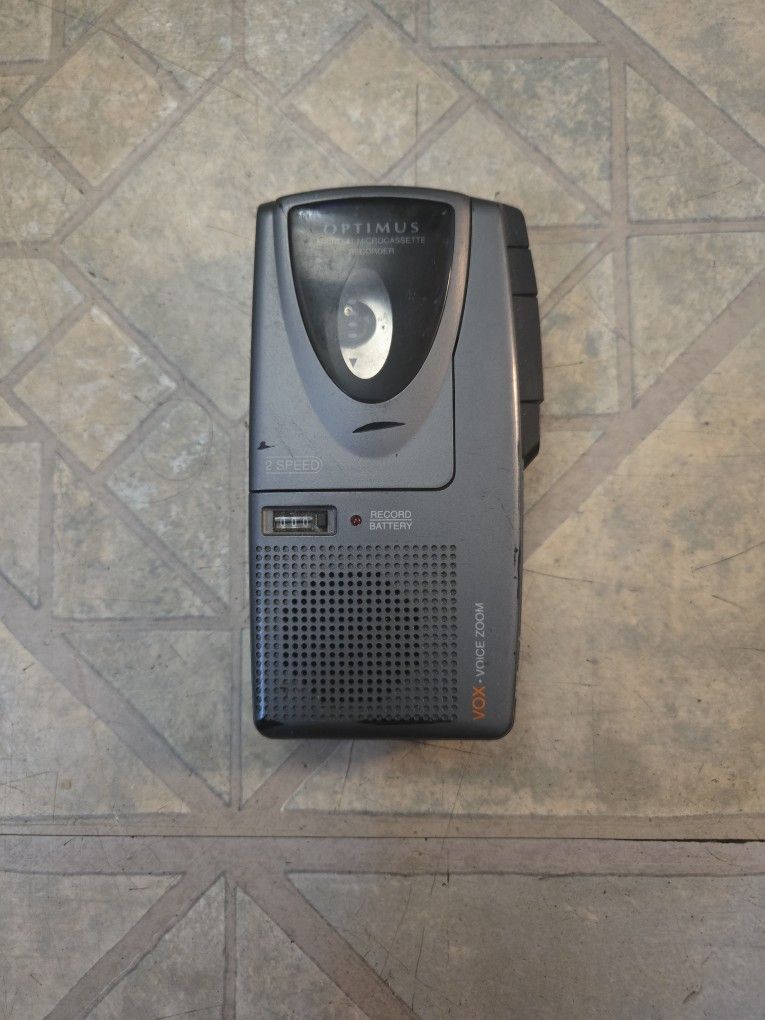 Optimus Micro-42 Microcassette Recorder