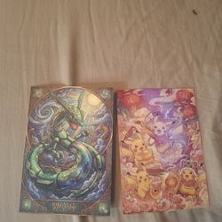 Pokemon Rayquaza & Pikachu Fan Art