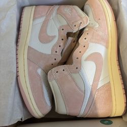 Nike Air Jordan 1 Retro OG High Washed Pink Women's Size 8.5/  7M FD2596-600