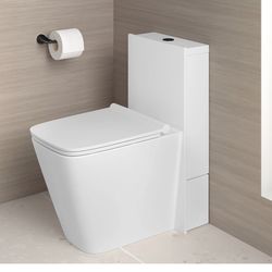 DXV® Modulus View Collection DXV® Modulus One-Piece Chair Height Elongated Toilet with Seat