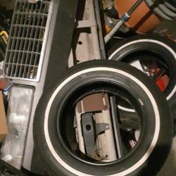 13in White Wall Tires 