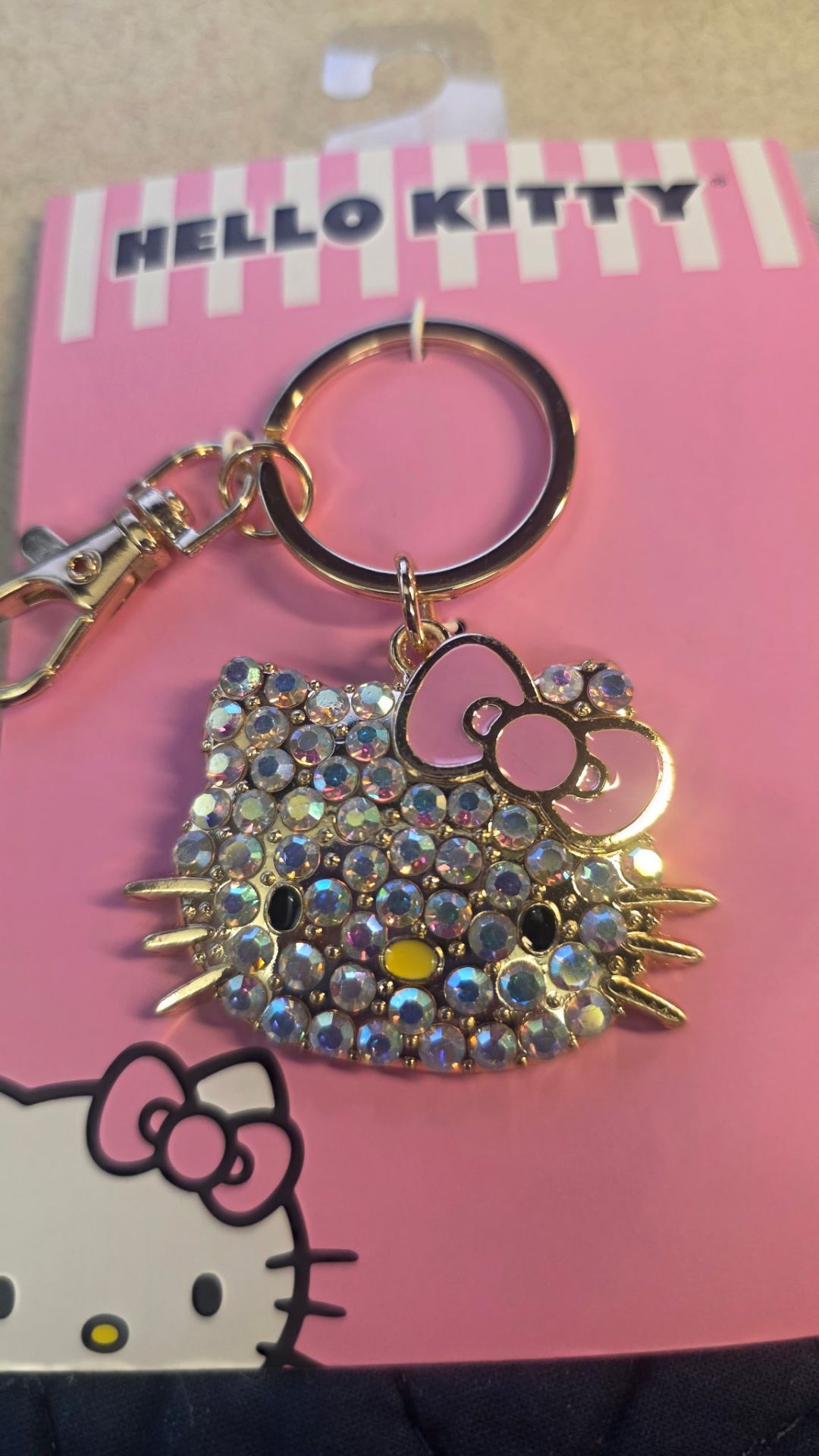 Hello Kitty rhinestone charm