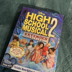 Signed High school Musical DVD Case 