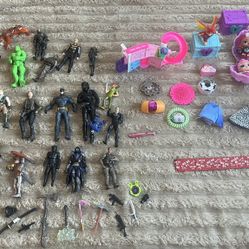 Huge Lot of Action Figures, LOL Surprise Collectibles and more!