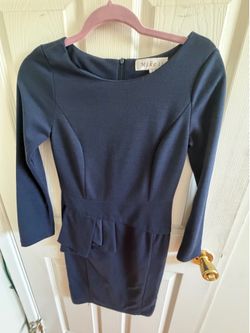 Mike Is Women's Cocktail Event Party Blue Dress Size S Worn Only Once For 1Event