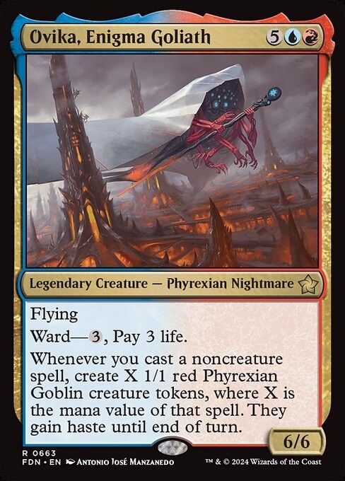 Ovika Enigma Goliath Commander Deck 