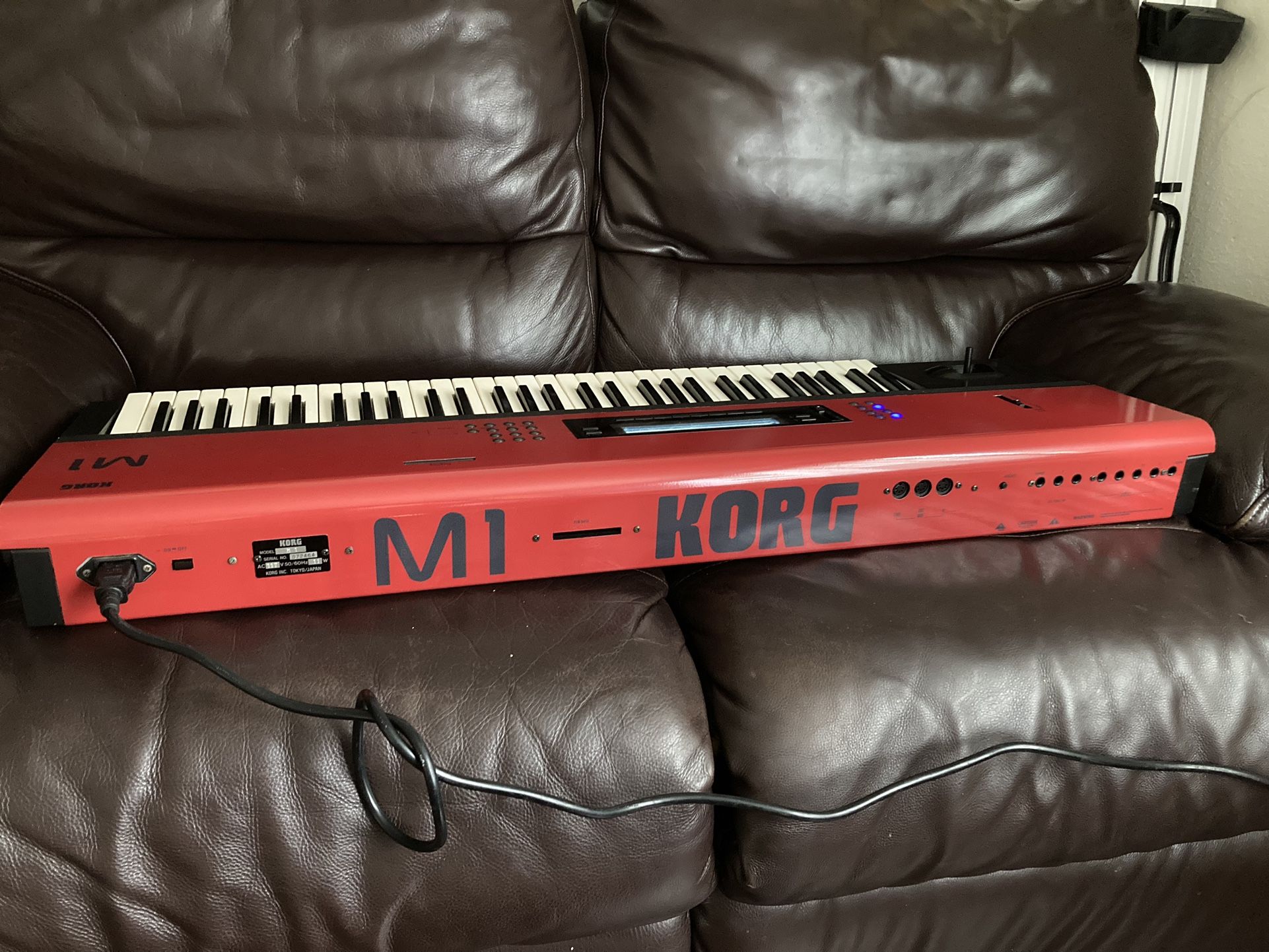 Korg M1 Wrap In Red Vinyl