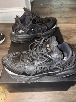 Versace Vitello + lav Croquet sneakers