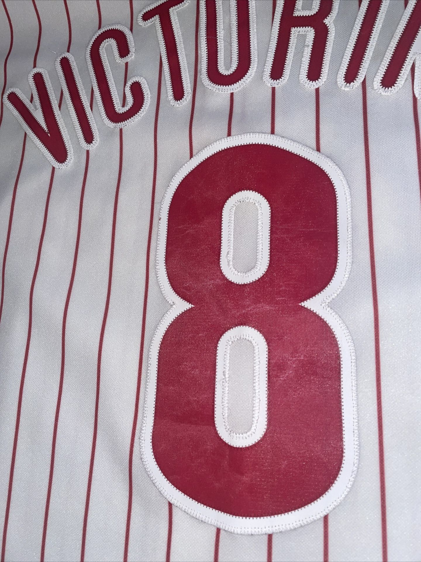Philadelphia Phillies Authentic World Series Shane Victorino Jersey for  Sale in Pinole, CA - OfferUp