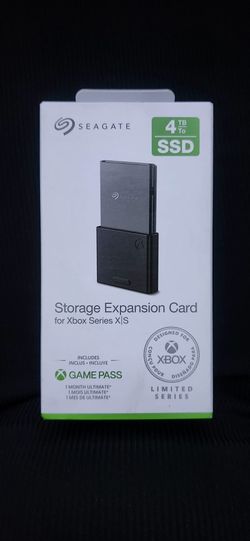 Seagate Storage Expansion Card for Xbox Series X|S, 4TB SSD version.