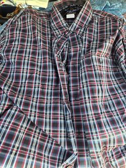GEORGE STRAIT COLLECTION BY WRANGLER BUTTON DOWN SHIRT SZ XXL 2XL