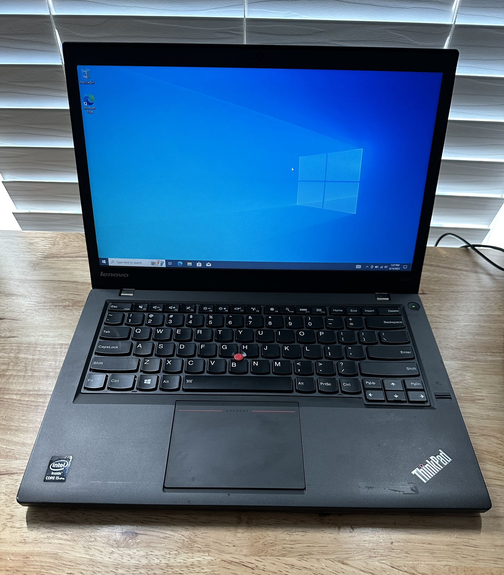Lenovo Thinkpad Laptop, 8gb, 256 SSD, Wifi, Webcam!